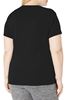 Picture of BLACK PLUS SIZE CREW NECK T SHIRT